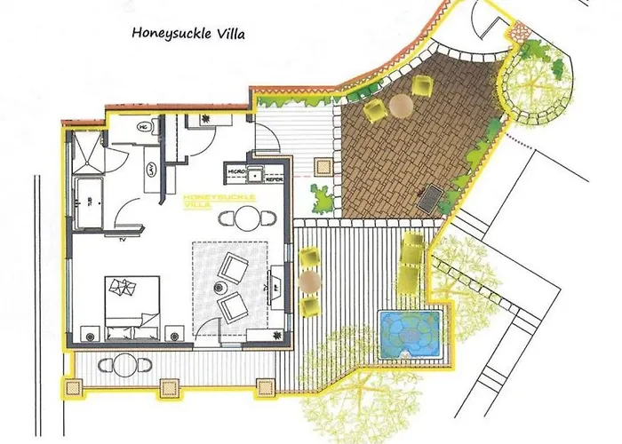 Honeysuckle Villa- Romantic Getaway *